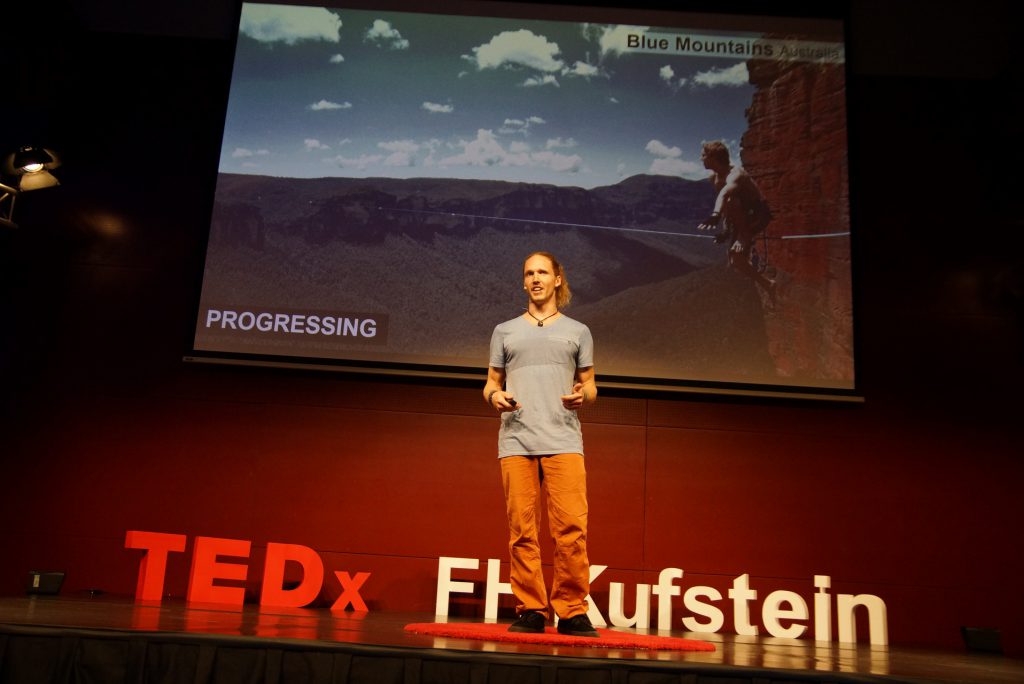 TED Talk highlining