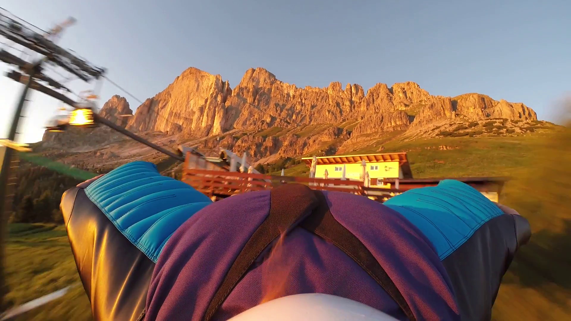 Wingsuiting the Dolomites